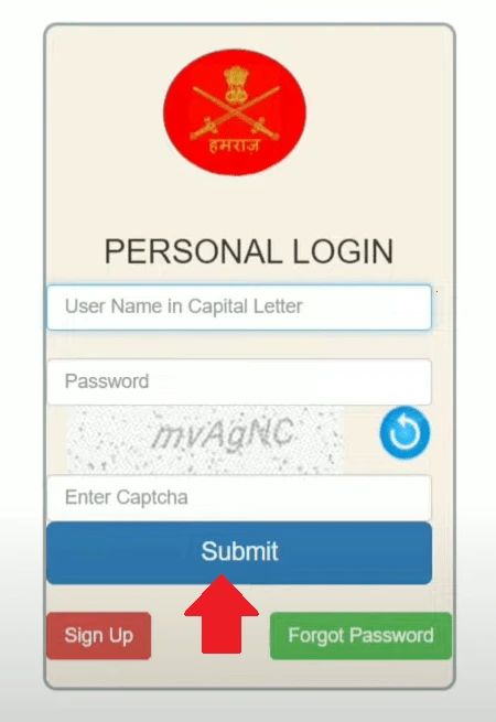 Hamraaz Personal Login